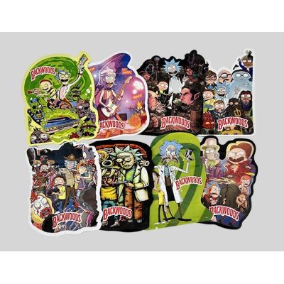 Backwoods Smell Proof Die Cut Mylar Weed Bags